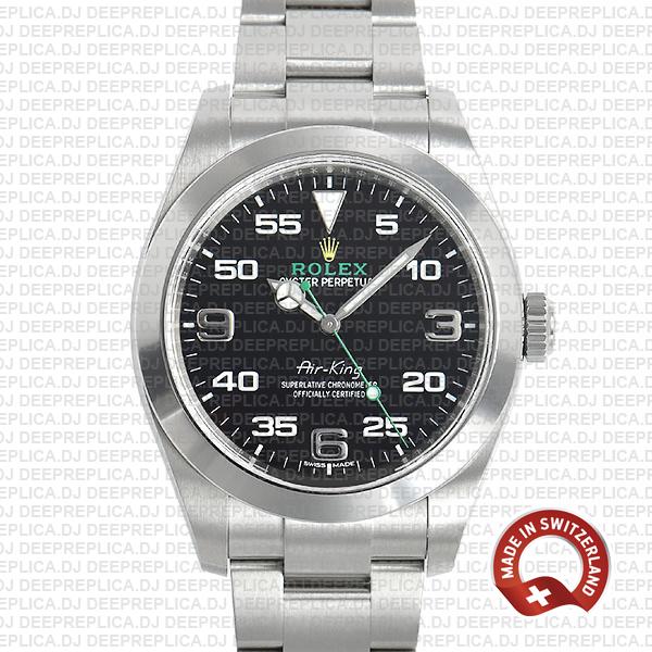 Rolex Air King 40mm 904L Steel | High Quality Replica Watch