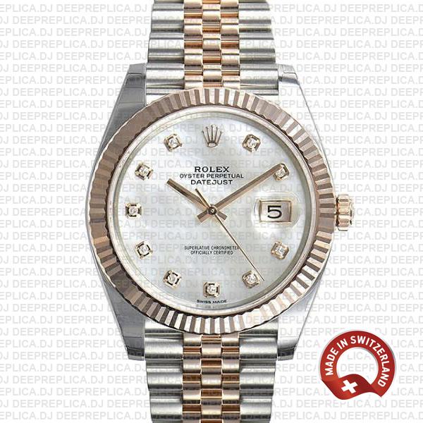 Rolex Datejust 41mm Two-Tone Jubilee Clone Rolex Watch