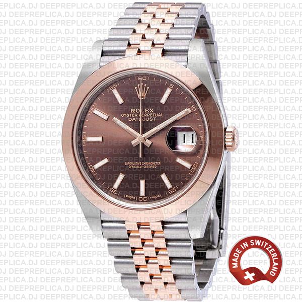 Rolex Datejust 41 Chocolate Dial | Best Rolex Replica Watch
