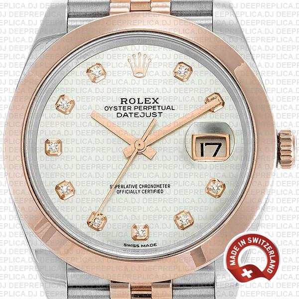 Rolex Datejust 41 Two-Tone Rose Gold Best Replica Watch