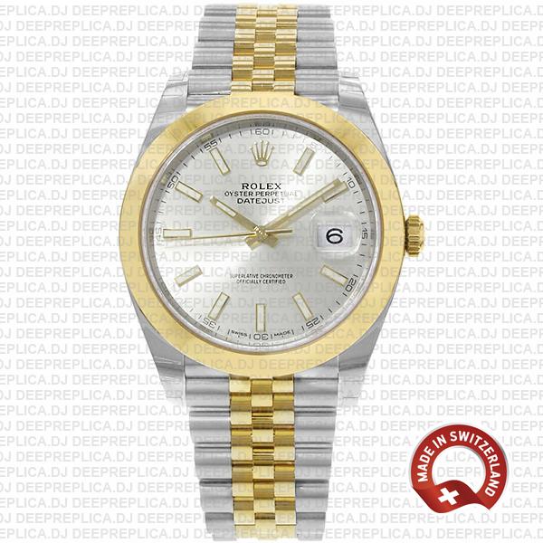 Rolex Datejust 41 Jubilee Two-Tone Best Rolex Replica Watch