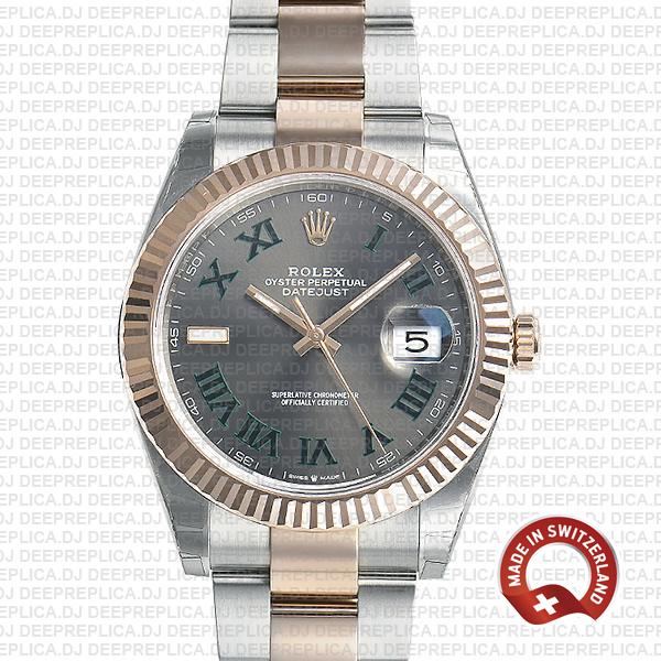 Best Rolex Datejust 41 Two-Tone Roman Dial Replica Watch