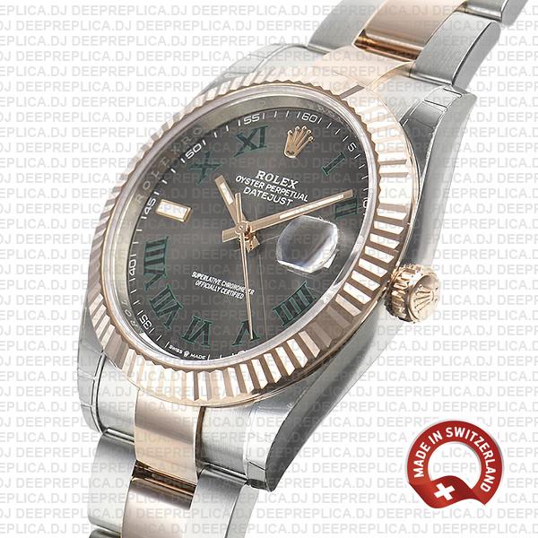Best Rolex Datejust 41 Two-Tone Roman Dial Replica Watch