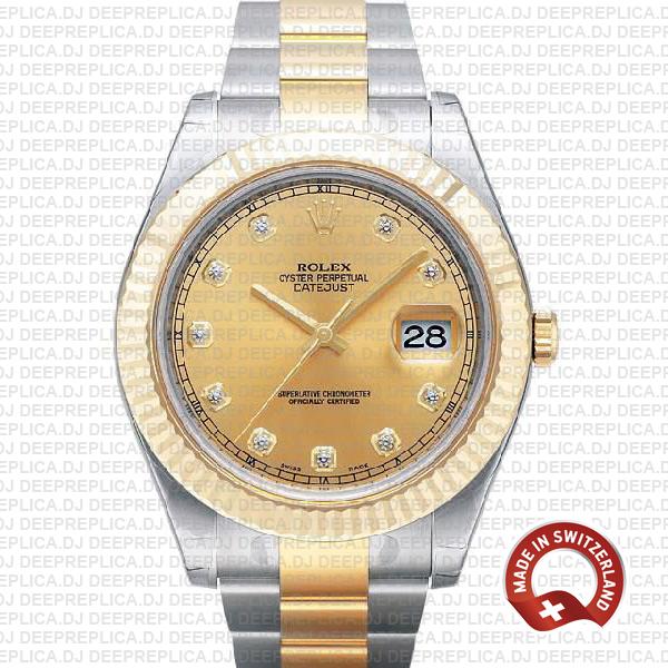 Rolex Datejust II Two-Tone Diamond Dial | Best Replica Watch