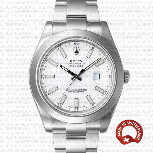 Rolex Datejust II White Dial 904L Steel | Rolex Replica Watch