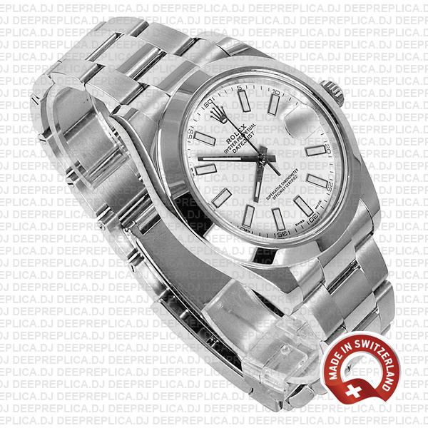 Rolex Datejust II White Dial 904L Steel | Rolex Replica Watch
