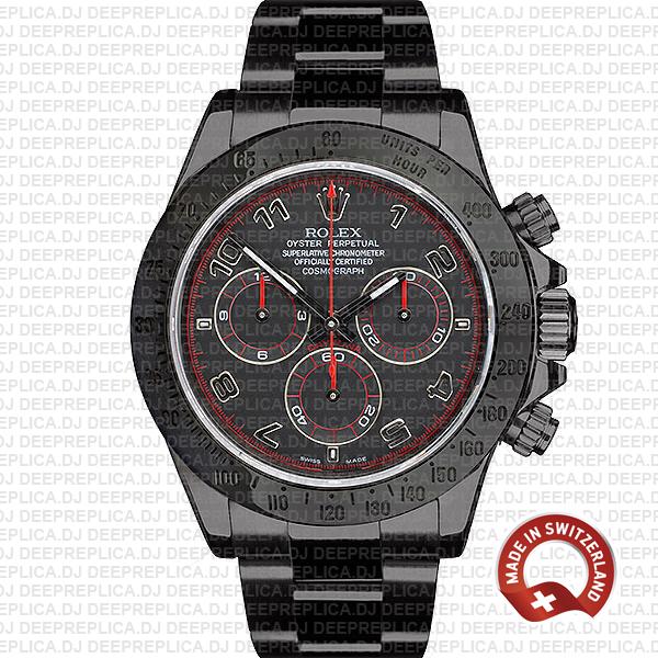 Rolex Daytona DLC Black Dial | High Quality Replica Watch