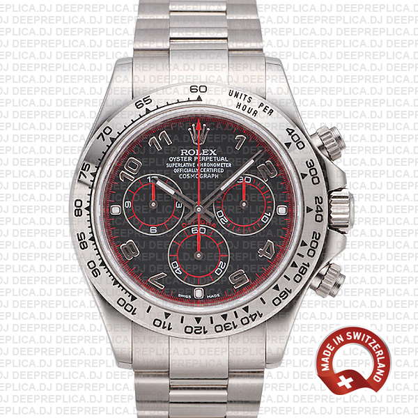 Rolex Daytona Black Arabic Dial High Quality Replica Watch