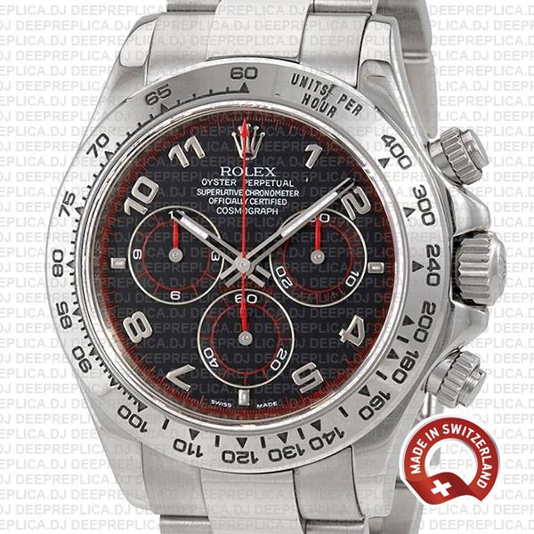Rolex Daytona Black Arabic Dial High Quality Replica Watch