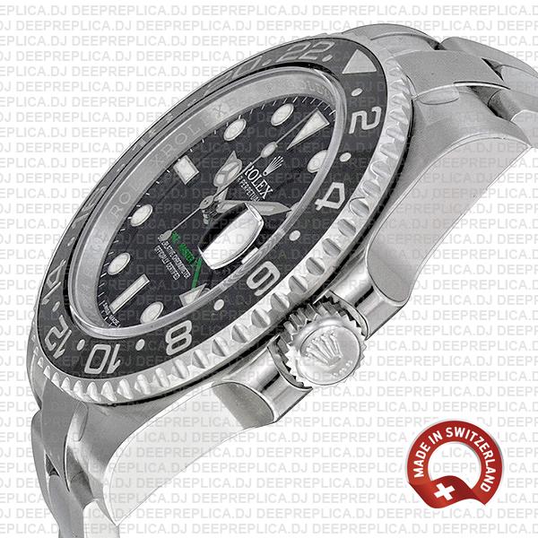 Rolex GMT-Master II Black Ceramic Bezel Swiss Replica Watch