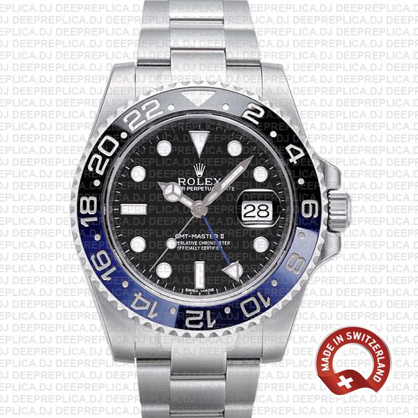 Rolex GMT-Master II Blue Black | Swiss Made Replica Rolex