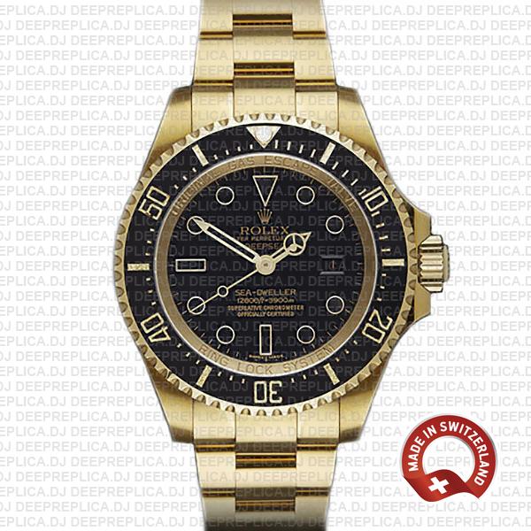 Rolex Sea-Dweller Deepsea Gold | Swiss Rolex Clone Watch