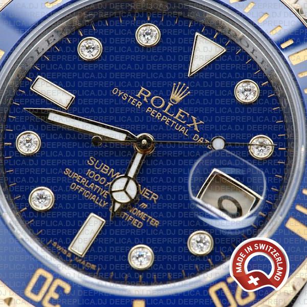 diamond submariner rolex
