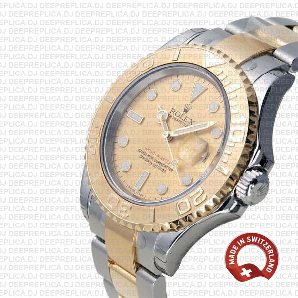 Rolex Yacht Master 2 Tone Gold Dial 40mm 16623